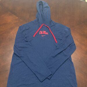 Team Issues Nike Navy Light Hoodie
